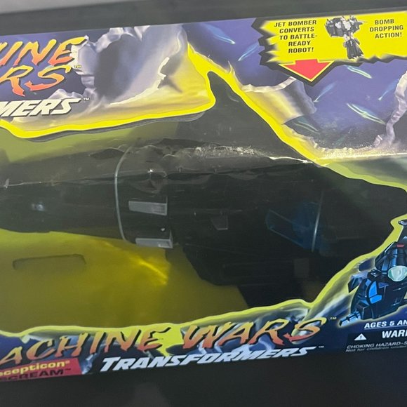 Machine Wars Transformers Evil Decepticon Starscream Action Figure New Kenner